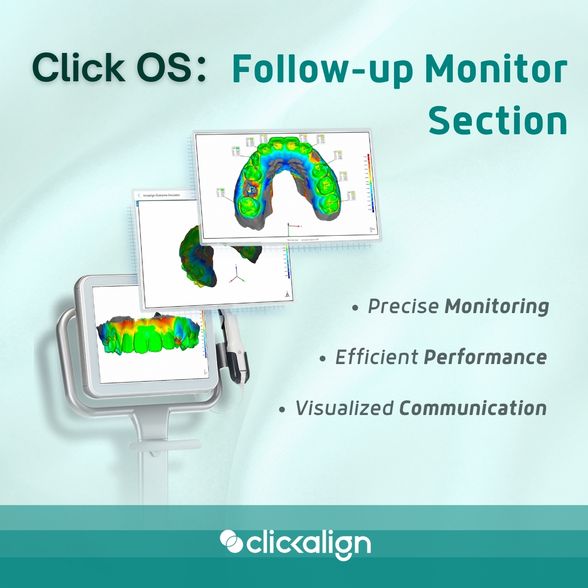 Clickalign Revolutionizes Clear Aligner Treatment with Advanced Follow-up Monitor Section